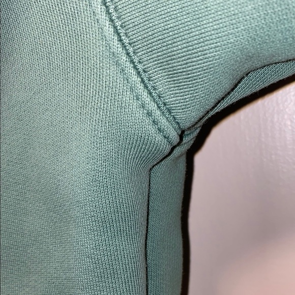 Zara Small Green Crewneck Sweater with Oversized Fit - Picture 8 of 14